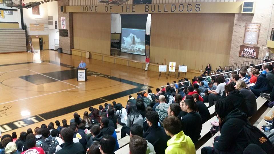 Water Safety Presentation at Richards High School April 13, 2015